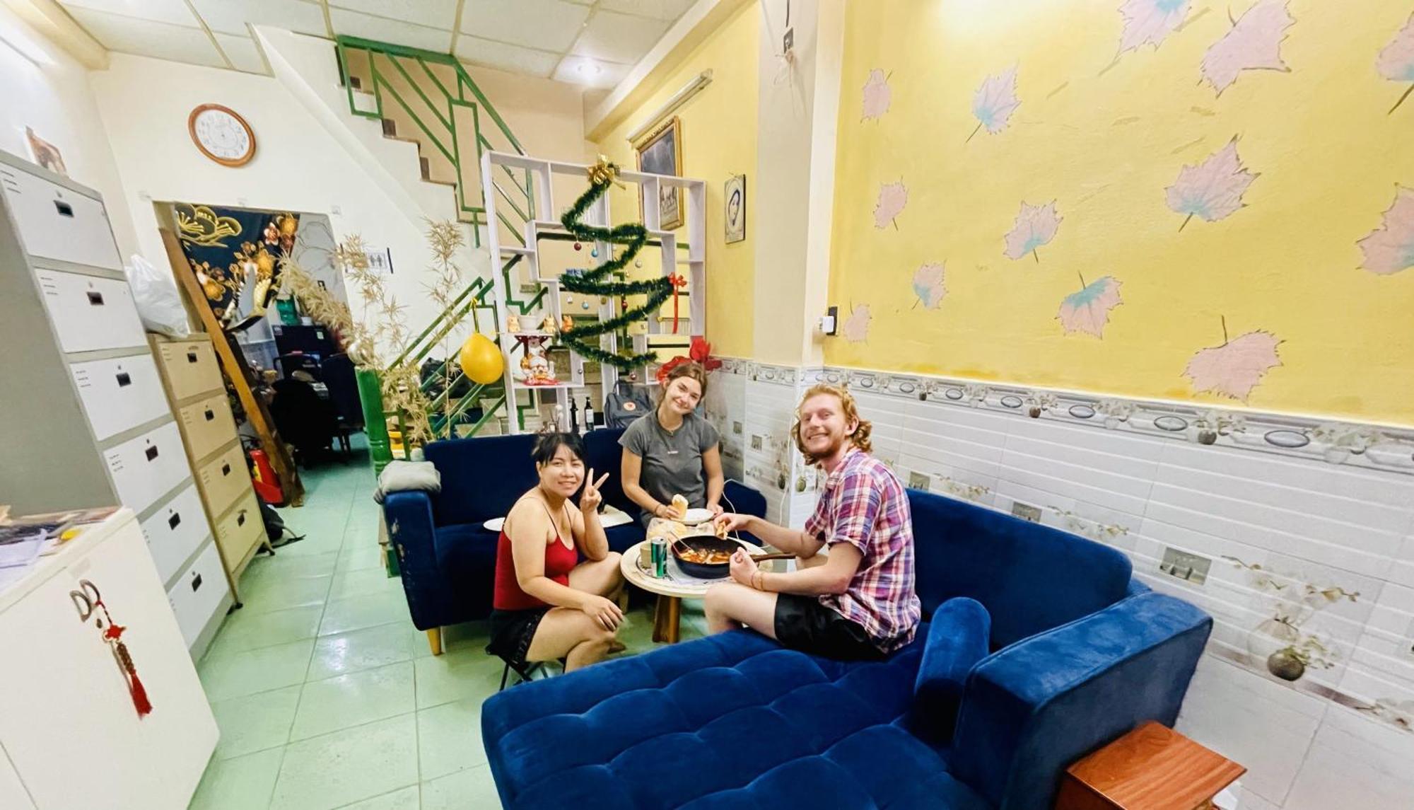 הו צ'י מין סיטי 花ren Hostel מראה חיצוני תמונה